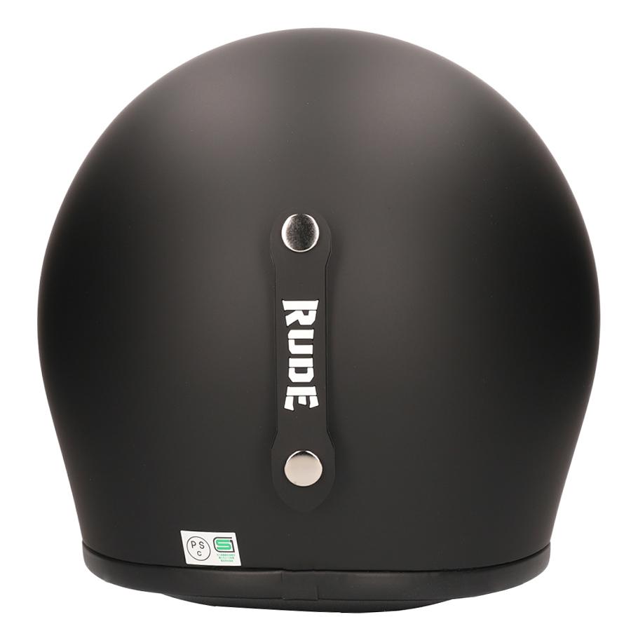 リード工業 RUDE マットブラック フリーサイズ フルフェイス