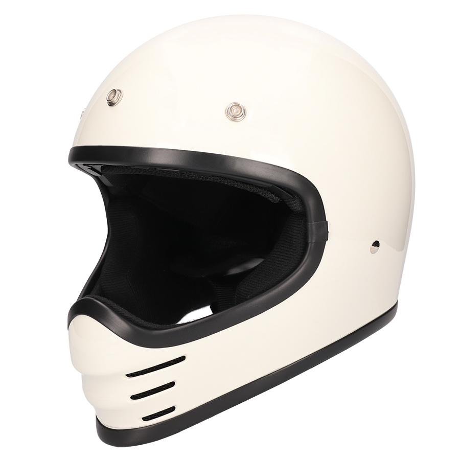 RUDE ホワイト フリーサイズ フルフェイスヘルメット ビンテージ リード工業 LEAD ルード｜alleguretto88jp｜10