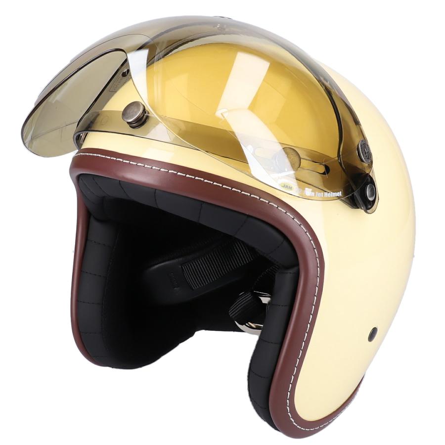 BELL ジェットヘルメット DOT規格 ホワイト・オレンジゴールド 付属品あり 楽天市場】TT&CO. スーパーマグナム スモールジェットヘルメット