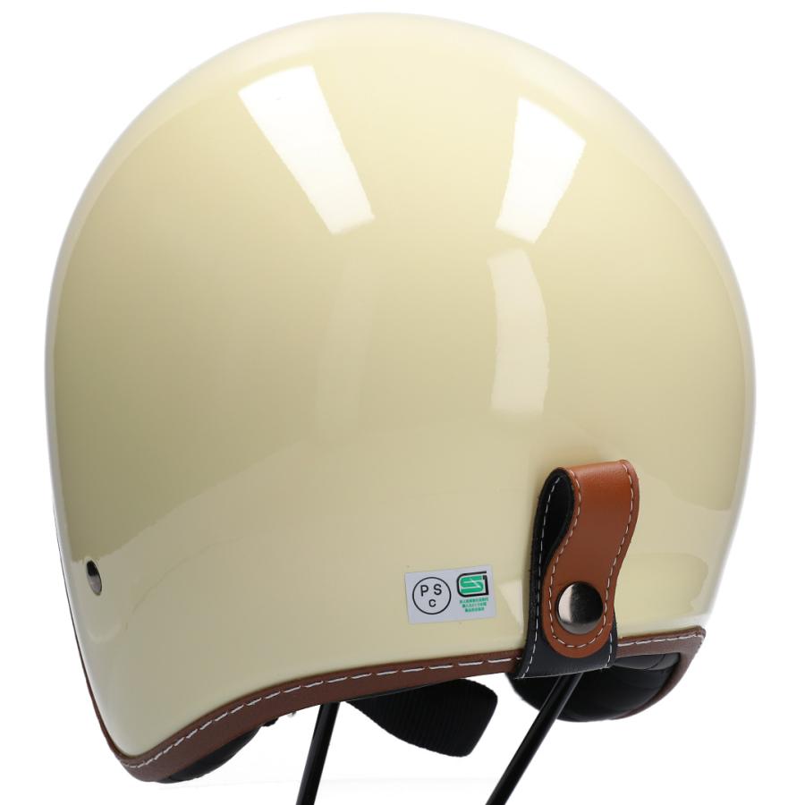 アイボリー　ヴィンテージ　 ジェットヘルメット 　オレンジシールド アイボリー ヴィンテージ ジェットヘルメット オレンジシールド