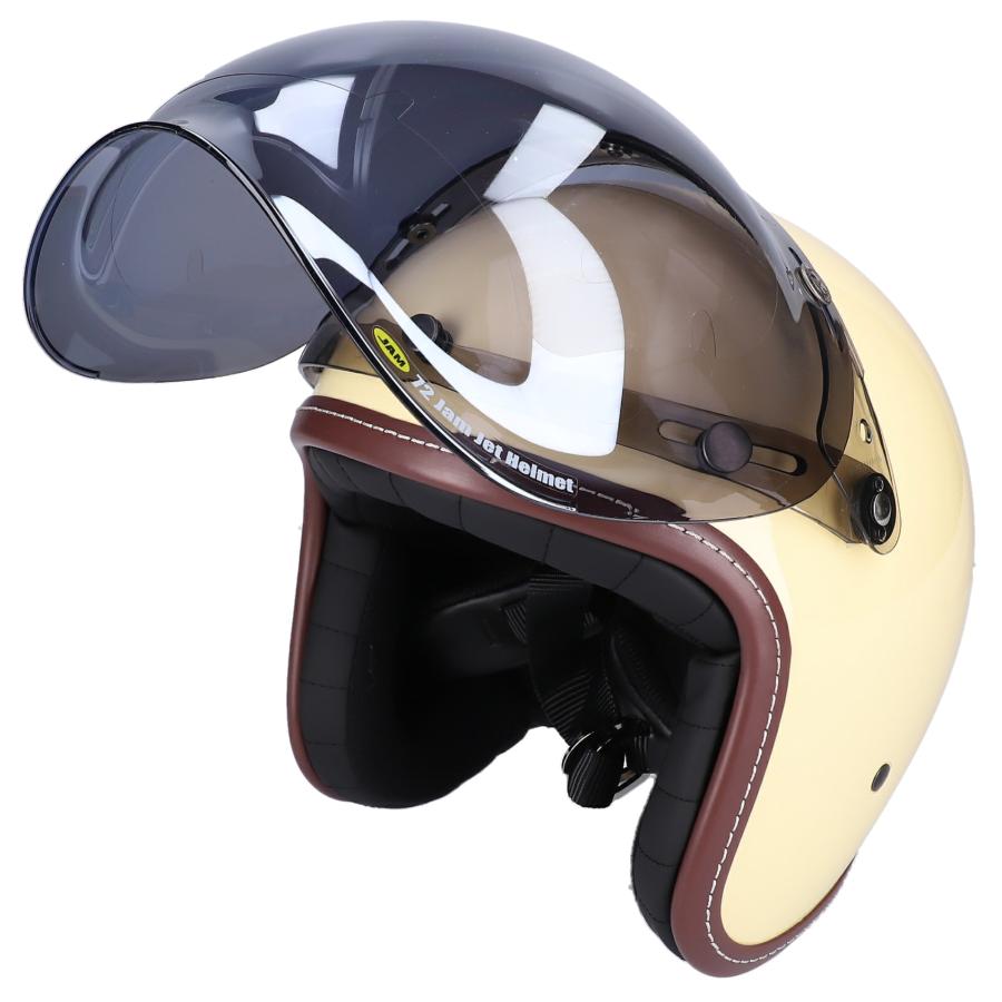 サードアイ・Third-Eye ヘルメット　スモールジェット　バブルシールド付き スモールジェット ＞ タイトフィットスモールVer.2