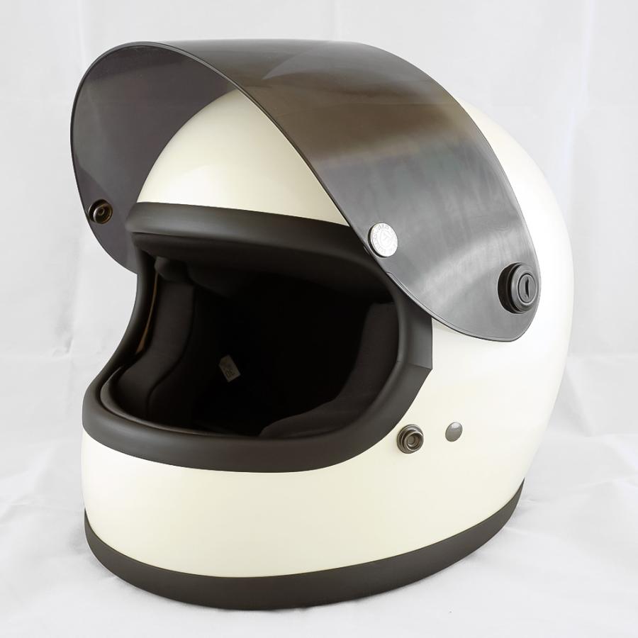NEO VINTAGE VT-7 フルフェイスヘルメット Mサイズ アイボリー フルフェイスヘルメット アイボリー×クリアシールド Mサイズ:57
