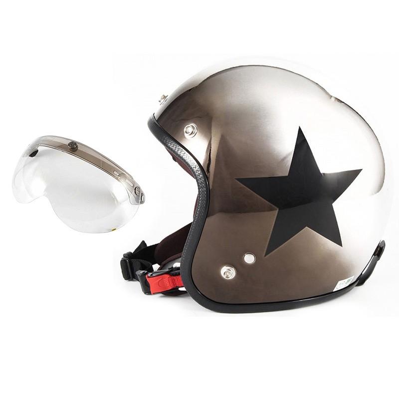 72JAM ジェットヘルメット&シールドセット CHROMES CLASSICAL