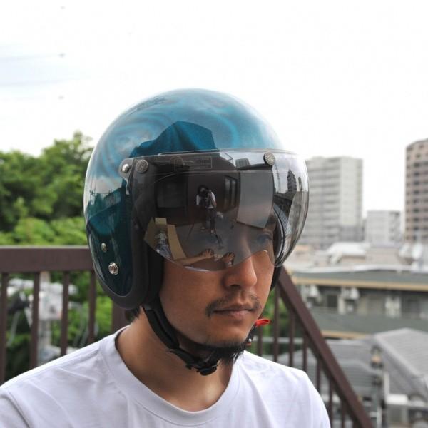 72JAM ジェットヘルメット　IRON FLAME シルバー 72JAM JET HELMET IRON FLAME シルバー エフェクトシルバー