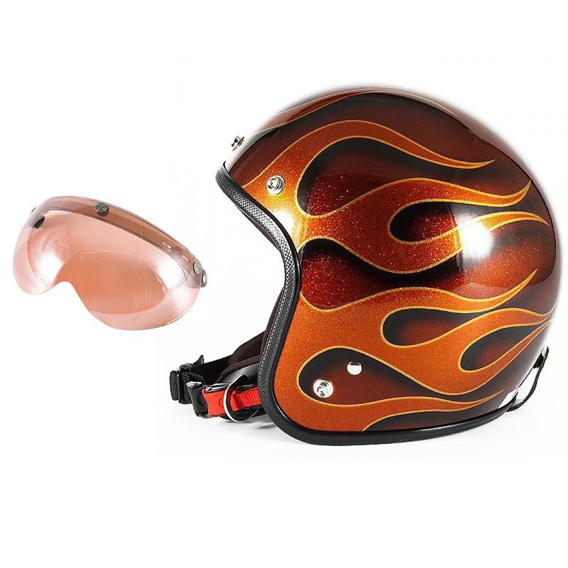 Kabuto ジェットヘルメット ブラック/オレンジ 二輪用品店MOTOSTYLE / OGK KAZAMI（カザミ） フラットブラック