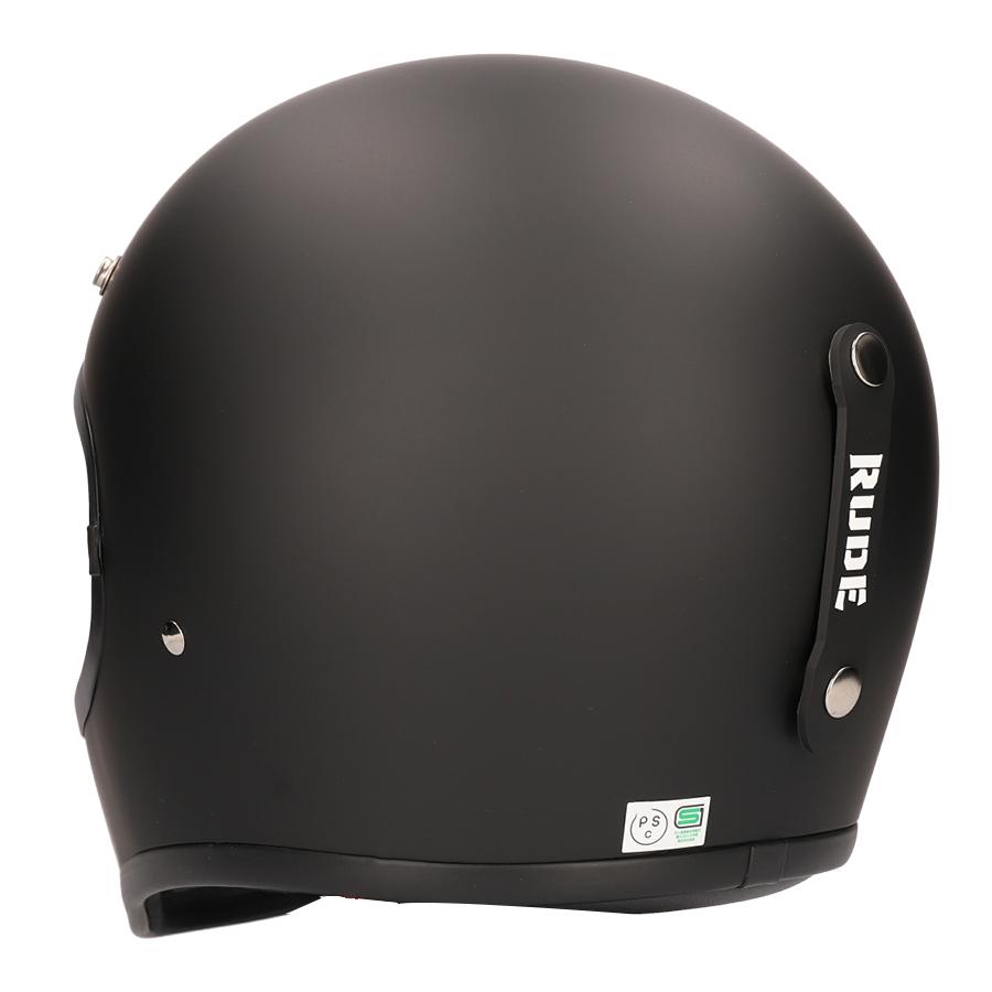 LEAD工業　フルフェイスヘルメット　RUDE マットブラック リード工業 LEAD RUDE フルフェイスヘルメット ホワイト/マット