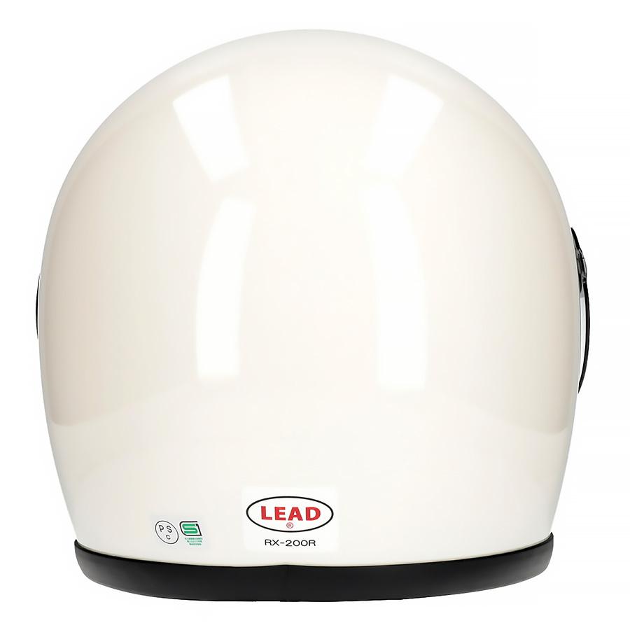 LEAD RX-200R ホワイト フルフェイス　リード工業　旧車 リード工業 在庫有 送料無料 LEAD RX-200R フルフェイス