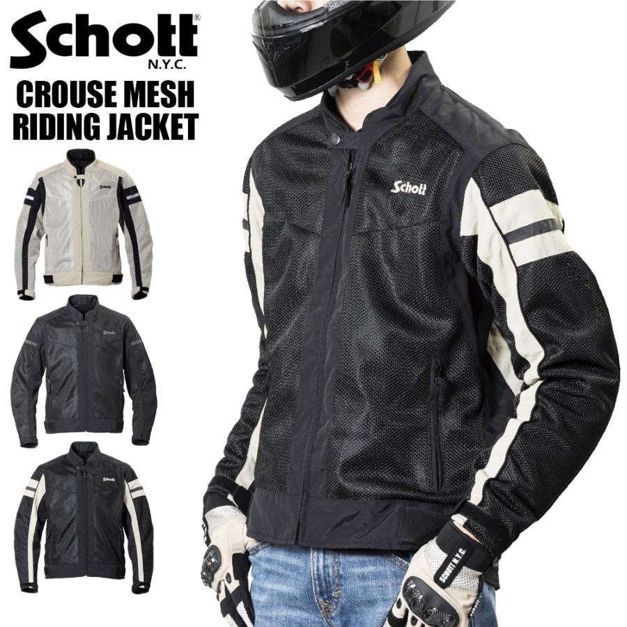 Schott N.Y.C バイクウェア ライダースジャケット メンズ Schott N.Y.C バイクウェア ライダースジャケット メンズ