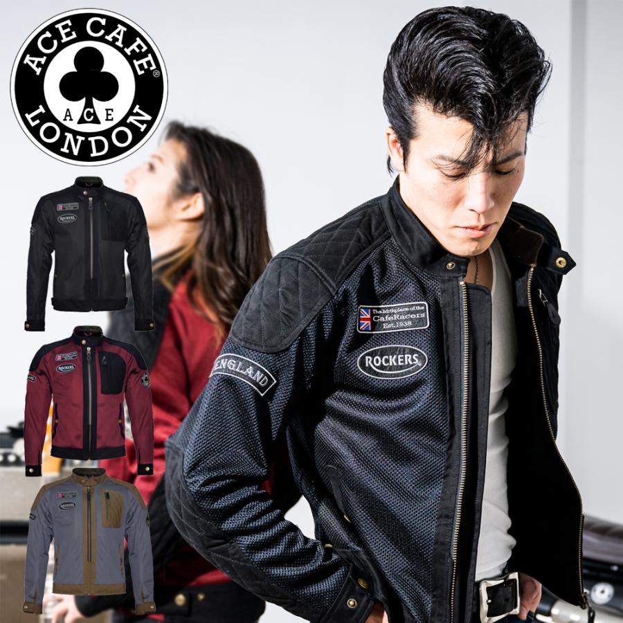 ACE CAFE LONDON バイクジャケット 春夏 メンズ レディース ACE CAFE LONDON バイクジャケット 春夏 メンズ レディース