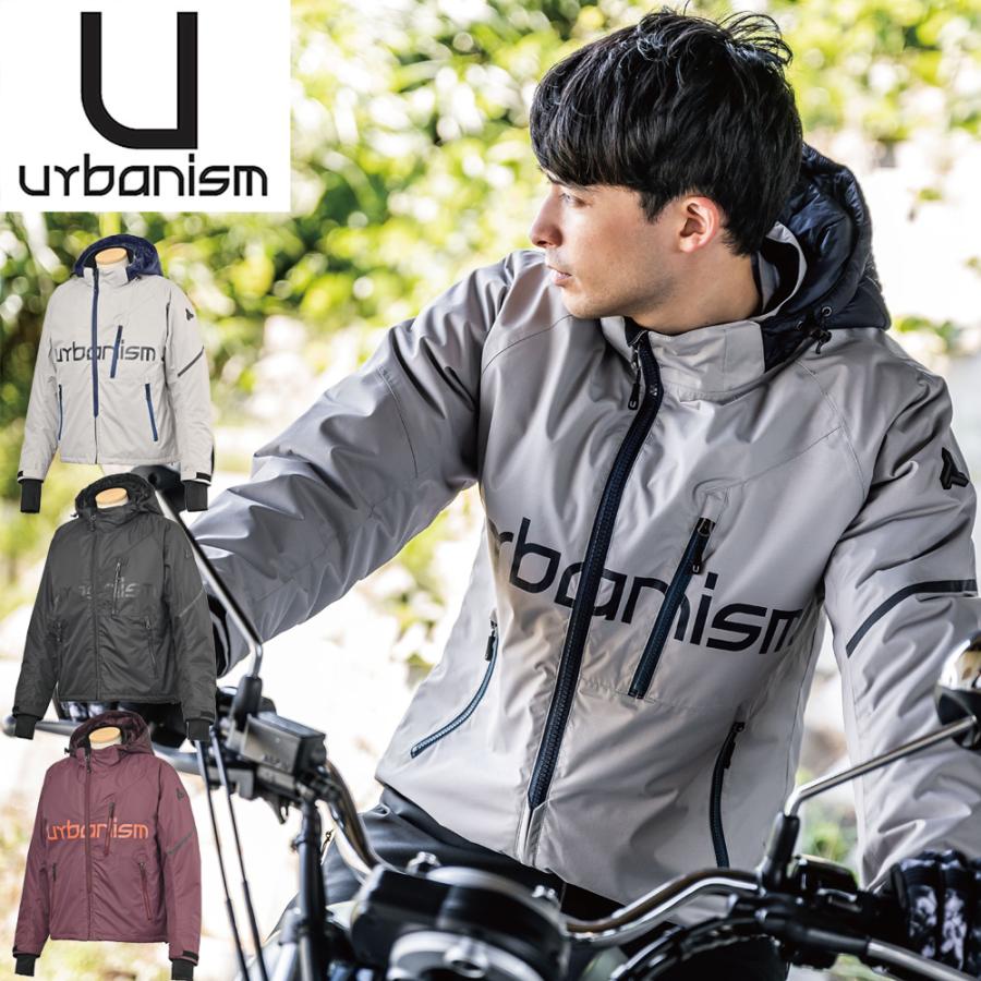 urbanism メンズ バイク用 秋冬 ライド ウィンター ジャケット urbanism メンズ バイク用 秋冬 ライド ウィンター ジャケット