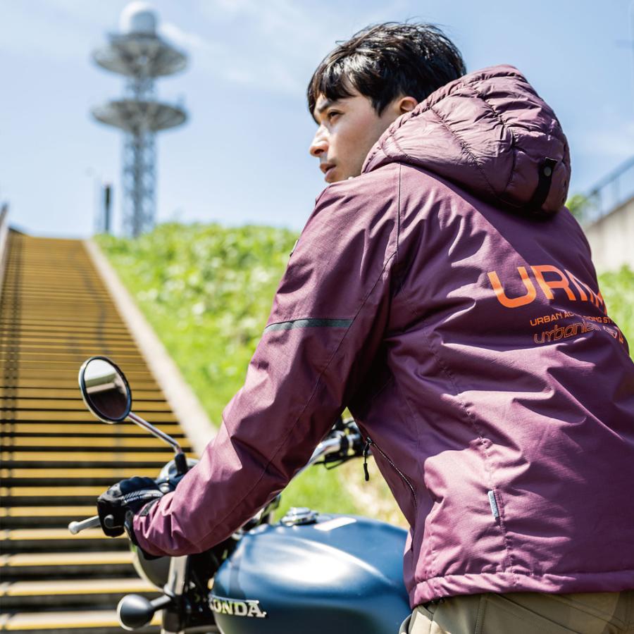 urbanism メンズ バイク用 秋冬 ライド ウィンター ジャケット urbanism メンズ バイク用 秋冬 ライド ウィンター ジャケット