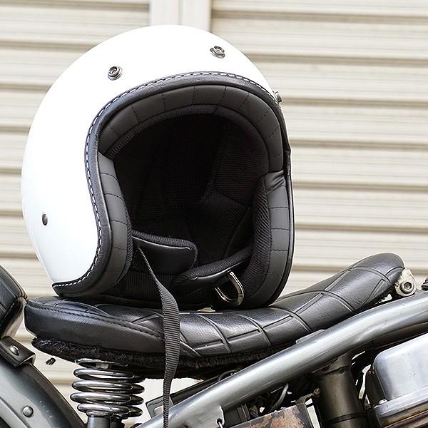 バイク ヘルメット ジェット スモールジェットヘルメット 開閉シールド付き SG規格 全排気量適合 旧車會 ネオビンテージ VT-10｜alleguretto88jp｜18