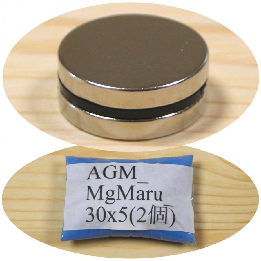ネオジム 磁石 丸型 円形 30x5mm 2個 マグネット 強力 永久磁石 ネオジウム磁石 磁力 DIY 手作り 日曜大工 工作 実験 研究 材料 道具 使い道 アイデア 便利