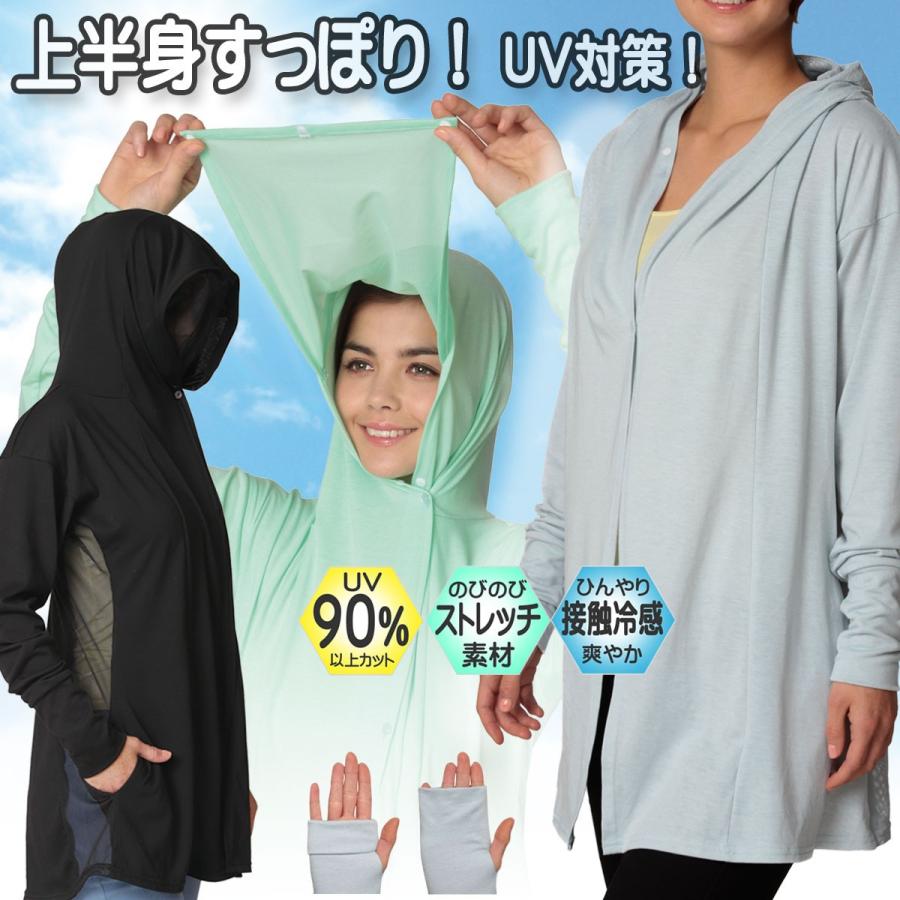 Uvカット パーカー 薄手 レディース 春 夏用 前開き 通気性の良い 涼しい 脇 メッシュ 上着 レディースパーカー 紫外線対策 フェイスカバー 長袖 指穴 無地 Gj Uvcutparker アリージェム 通販 Yahoo ショッピング