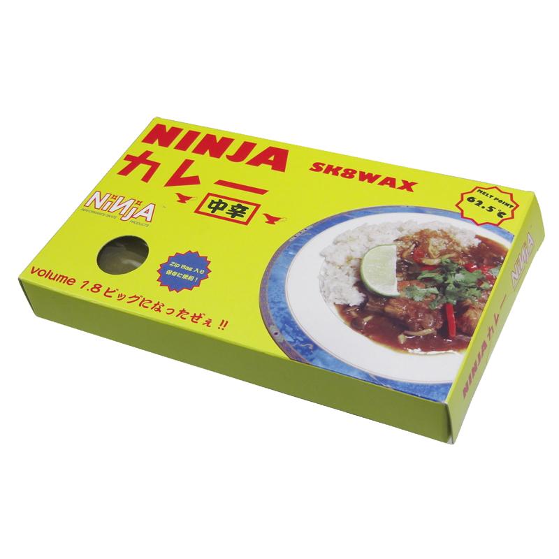 ニンジャ NINJA SK8 WAX CURRY 食品ではありません スケートワックス 【待望★】 定番スタイル