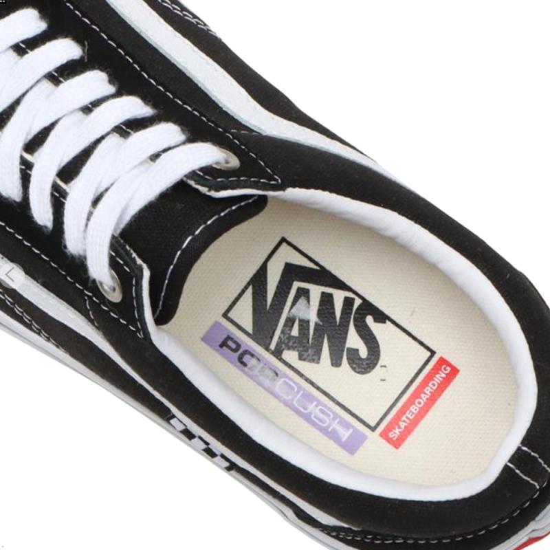 ヴァンズ／VANS SKATE OLD SKOOL (オールドスクール) BLACK/WHITE (29cm) シューズ・メンズ｜alleyoop｜07