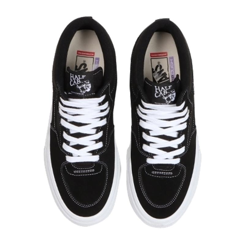 ヴァンズ／VANS SKATE HALF CAB (ハーフキャブ) BLACK/WHITE (29cm) シューズ・メンズ｜alleyoop｜03