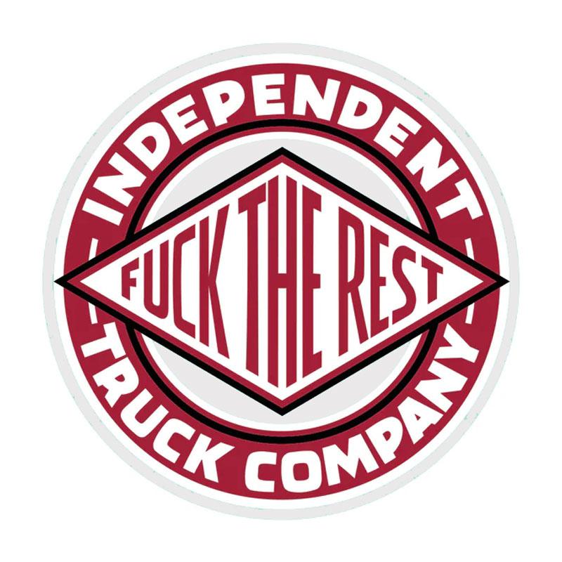 INDEPENDENT TRUCK COMPNY インディペンデント／INDEPENDENT FTR SUMMIT STICKER 3.5in ...
