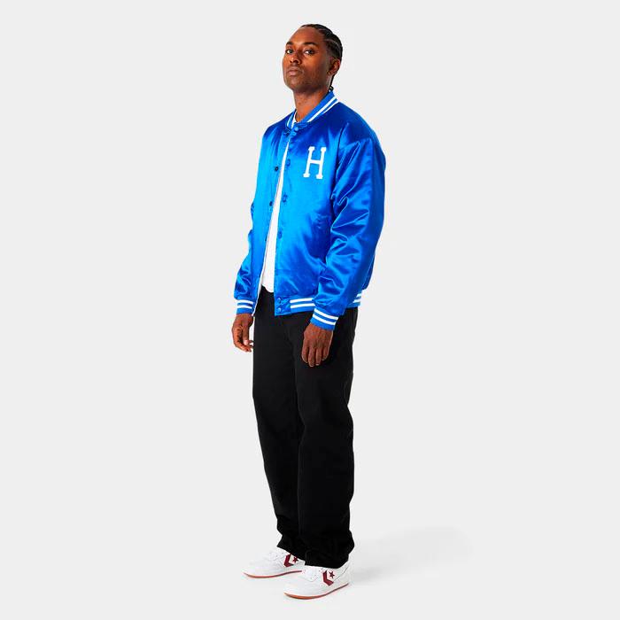 HUF ハフ HUF／BACK 2 BACK REVERSIBLE JACKET (BLUE/WHITE) Lサイズ