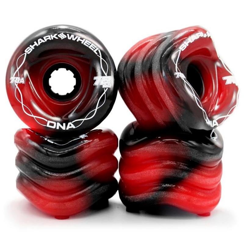 SHARK WHEEL シャークウィール DNA 72mm 78A BLACK スケート
