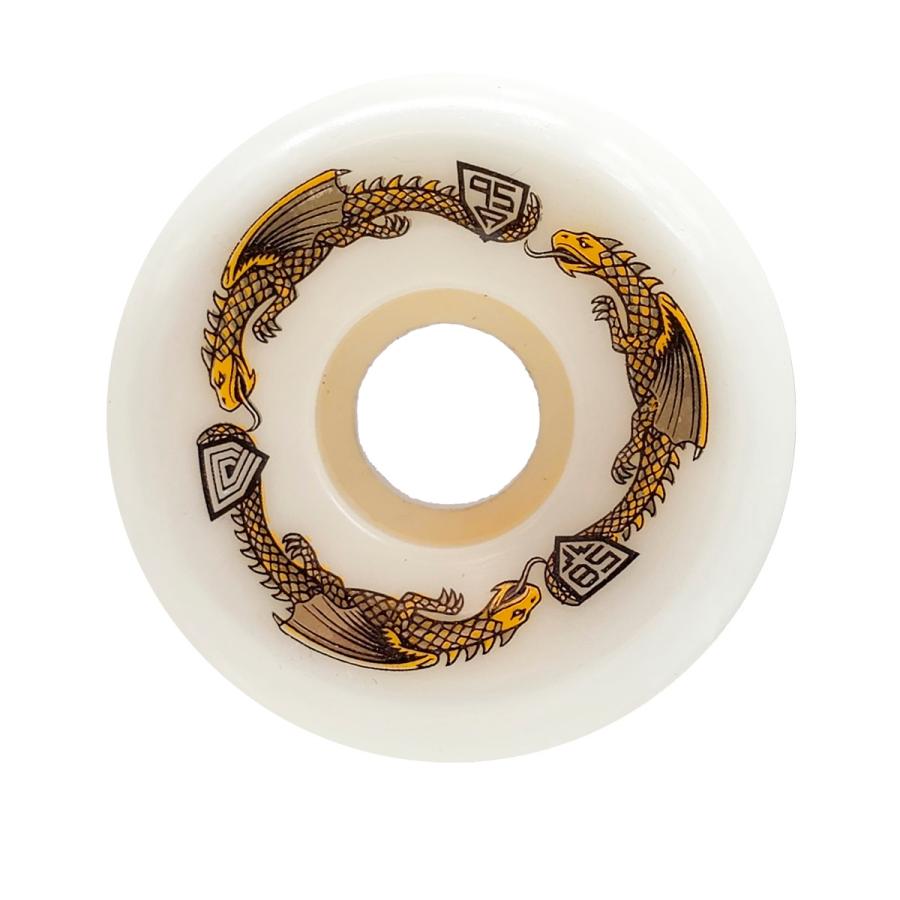 パウエル　ドラゴンウィール 58mm POWELL（パウエル） POWELL DRAGON FORMULA YELLOW 58mm×33mm 95A
