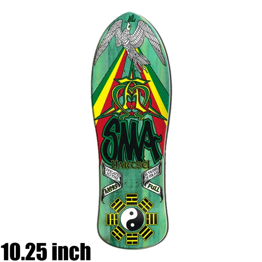 DOGTOWN ドッグタウン SMA JEFF HARTSEL GREEN 10.25 スケートボード
