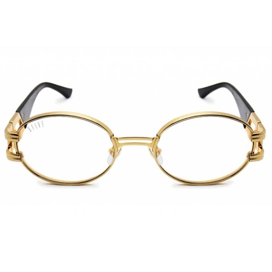9FIVE ナインファイブ ST. James Black \u0026 24K Gold Readers U1240-C01S01 サングラスの画像