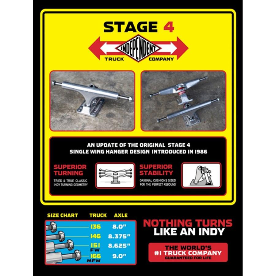 美品INDEPENDEOT 146 ステージ4復刻2個セット インディペンデント INDEPENDENT TRUCK COMPNY インディペンデント STAGE 4 146 (6