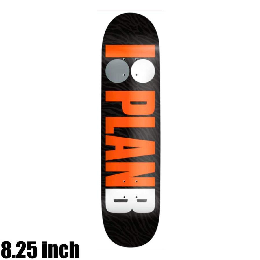 PLAN B（プランビー） RAISED TIGER ORANGE 8.25 スケートボード