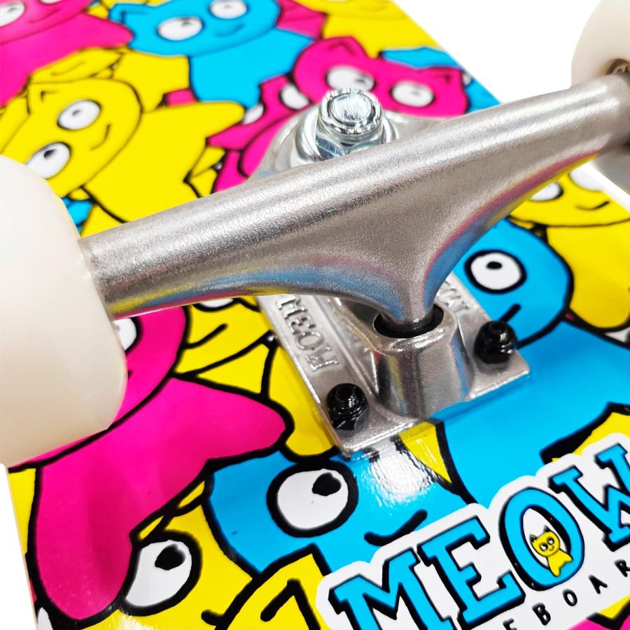 MEOW SKATEBOARDS ミャオ STICKER PILE COMPLETE CMYK MULTI 7.75