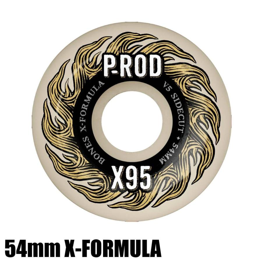 BONES P-ROD X-FORMULA X95 54mmウィール ボンズ BONES WHEELS ボーンズ ウィール X-FORMULA P-ROD 54MM95A V5