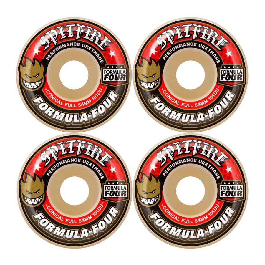 SPITFIRE WHEELS SPITFIRE スピットファイア F4 101 CONICAL FULL 54mm
