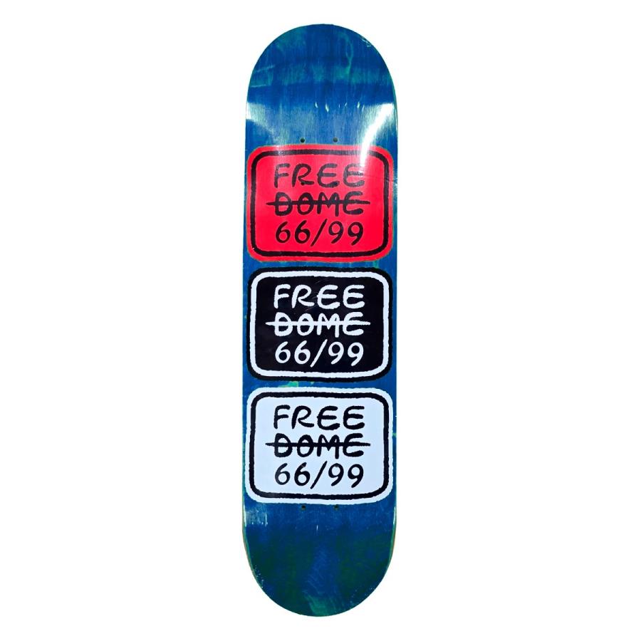 FREEDOME フリーダム STACKED LOGO (RED/BLACK/WHITE) TEAM 8.125