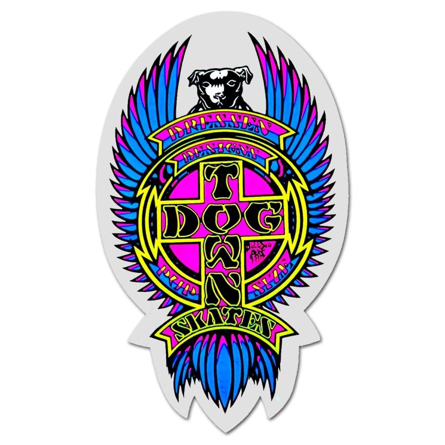 DOGTOWN（ドッグタウン） DRESSEN PUP 5.5cm ステッカー シール : ON