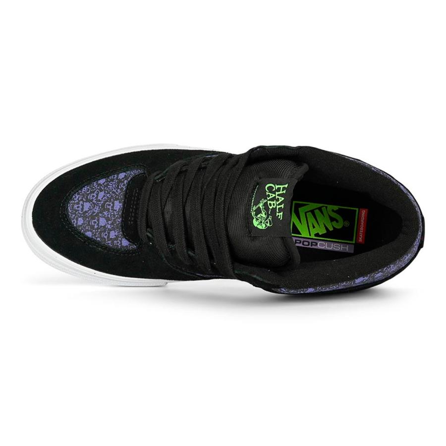 VANS ヴァンズ VANS SKATE HALF CAB ハーフキャブ Acid Airbrush VIOLET PURPLE スケートボード スケボー シューズの画像