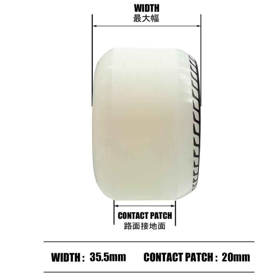 OJ オージェー SHIN SANBONGI NIMI COMBOS WHITE 54MM 99A スケート