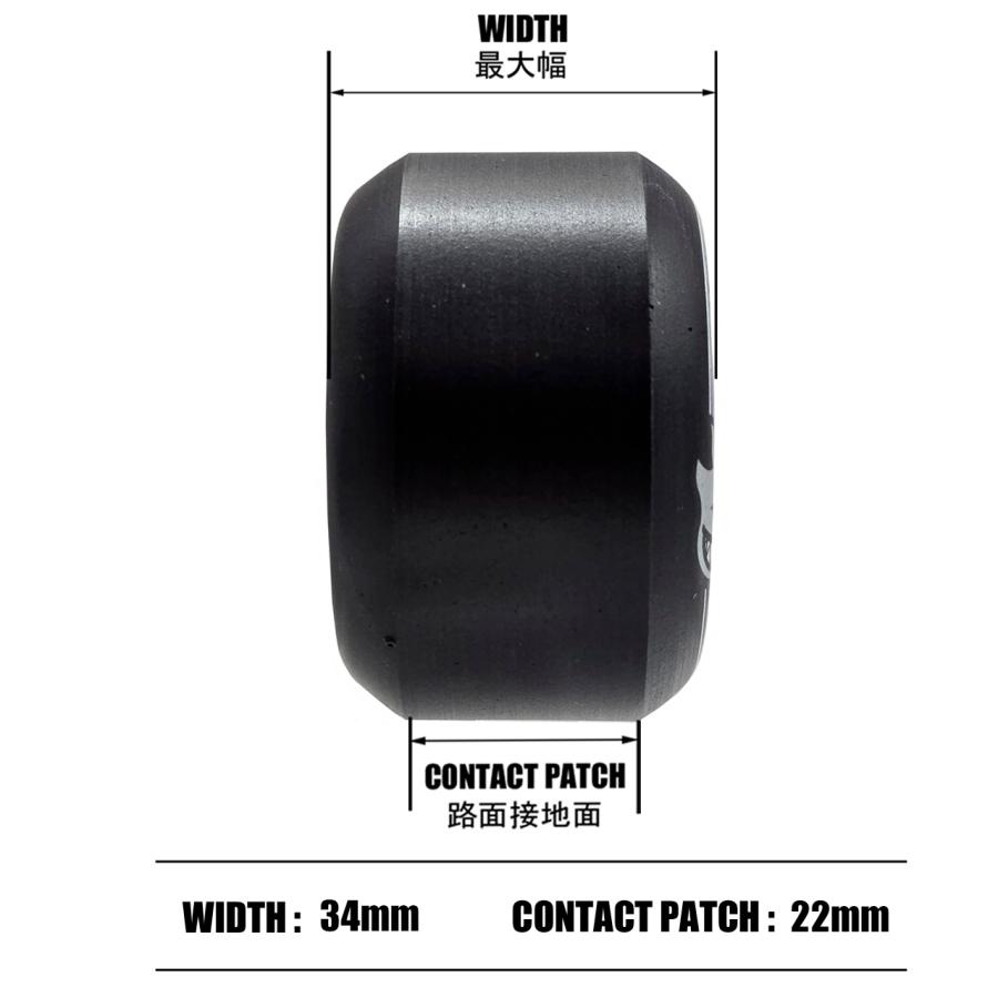 SPITFIRE WHEELS SPITFIRE スピットファイア F4 99 CONICAL FULL BLACK