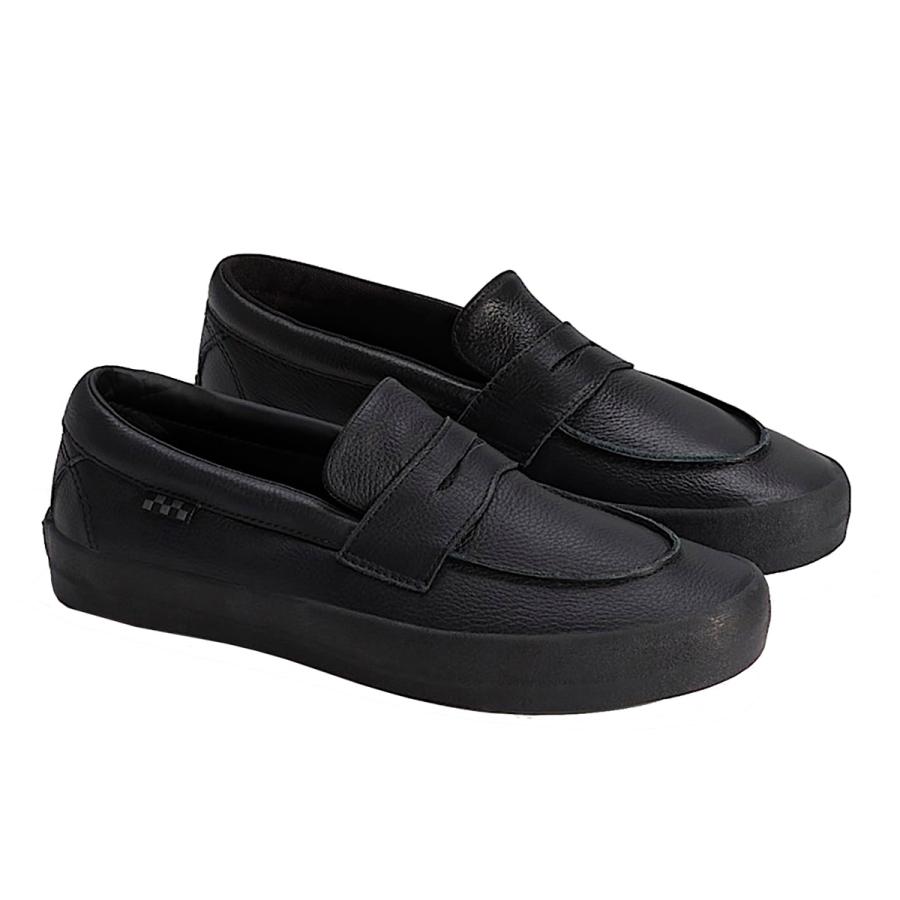 VANS（ヴァンズ） VANS SKATE LOAFER スケート ローファー BLACK/BLACK