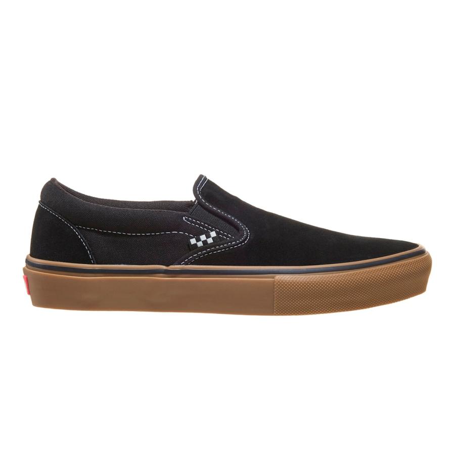 VANS（ヴァンズ） VANS SKATE SLIP-ON スリッポン BLACK/GUM/WHITE