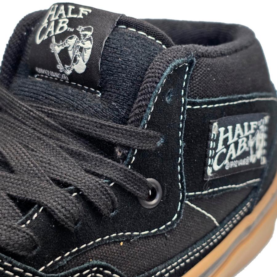 VANS ヴァンズ SKATE HALF CAB (ハーフキャブ) BLACK/GUM/WHITE