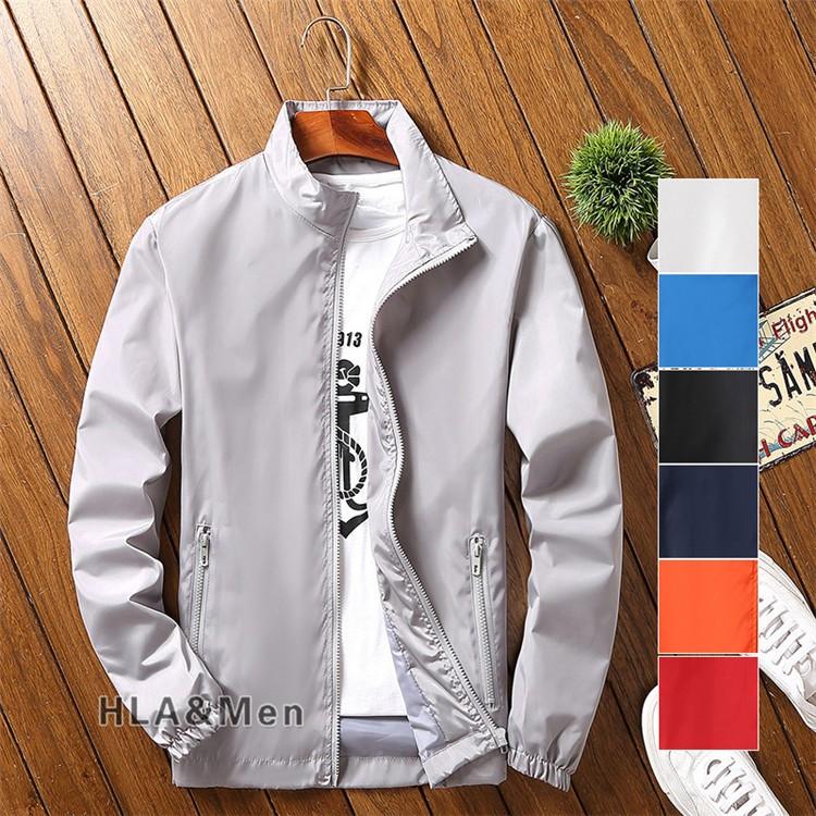 ジャケット メンズ スポーツ スイングトップ ブルゾン ジャンパー ジップアップ 薄手 無地 大きいサイズ 父の日 21 Al Hla Men Fashion 通販 Yahoo ショッピング