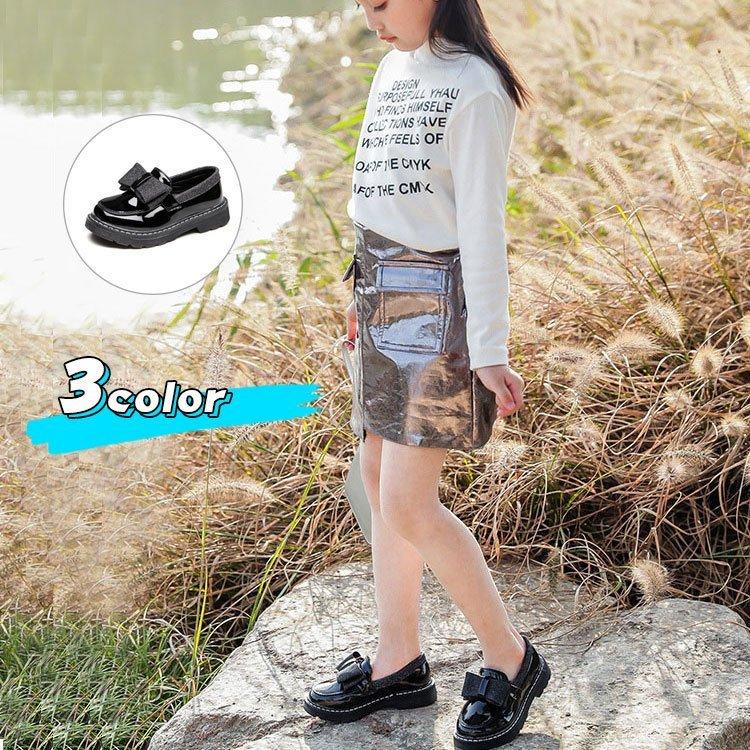 フォーマル シューズ キッズ 靴 子供靴 女の子 結婚式 ピアノ発表会 スリッポン 白 ジュニア 17 25cm おしゃれ ダンスシューズ Com Sunshine Shop 通販 Yahoo ショッピング