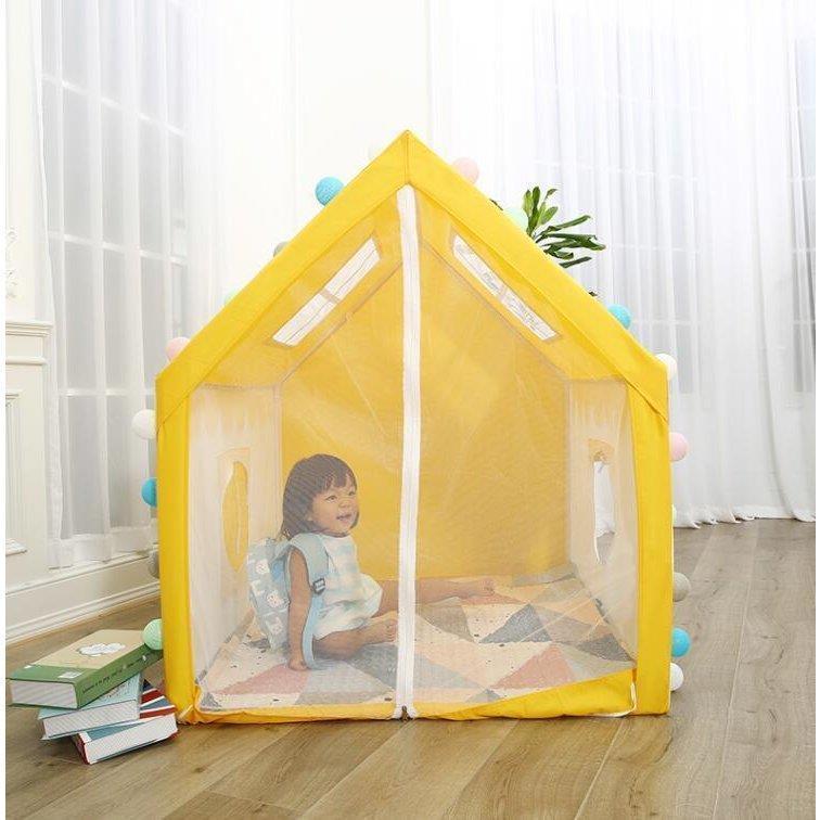 室内室外 キッズテントハウス 子供テント 子供部屋 おもちゃ 睡眠 