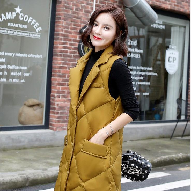 ダウンベスト レディース ロング ゆったり おしゃれ ダウンコート ダウン ベスト アウター ジャケット ダウンジャケット 大きいサイズ 秋冬 カジュアル ロング丈 Tops0042 Sunshine Shop 通販 Yahoo ショッピング