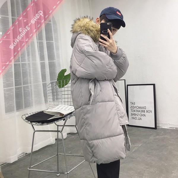 魅力的な 中綿ジャケット メンズ 無地 中綿ダウンコート シンプル ロング丈アウターコート フード付き ファー付き 新版 Klientsoft Com