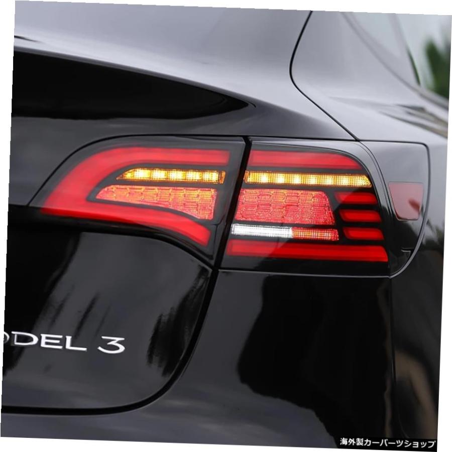 テスラモデル32018-2021モデルYリアランプLEDライトカーアクセサリー