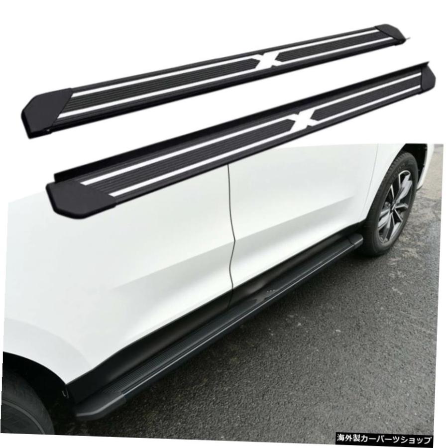 専用　　2個 GMC-ユーコン20212022に適合2個左右ランニングボードサイドステップ