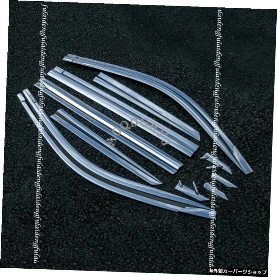 トヨタランドクルーザー2008-2020用ABSクロームウィンドウバイザー