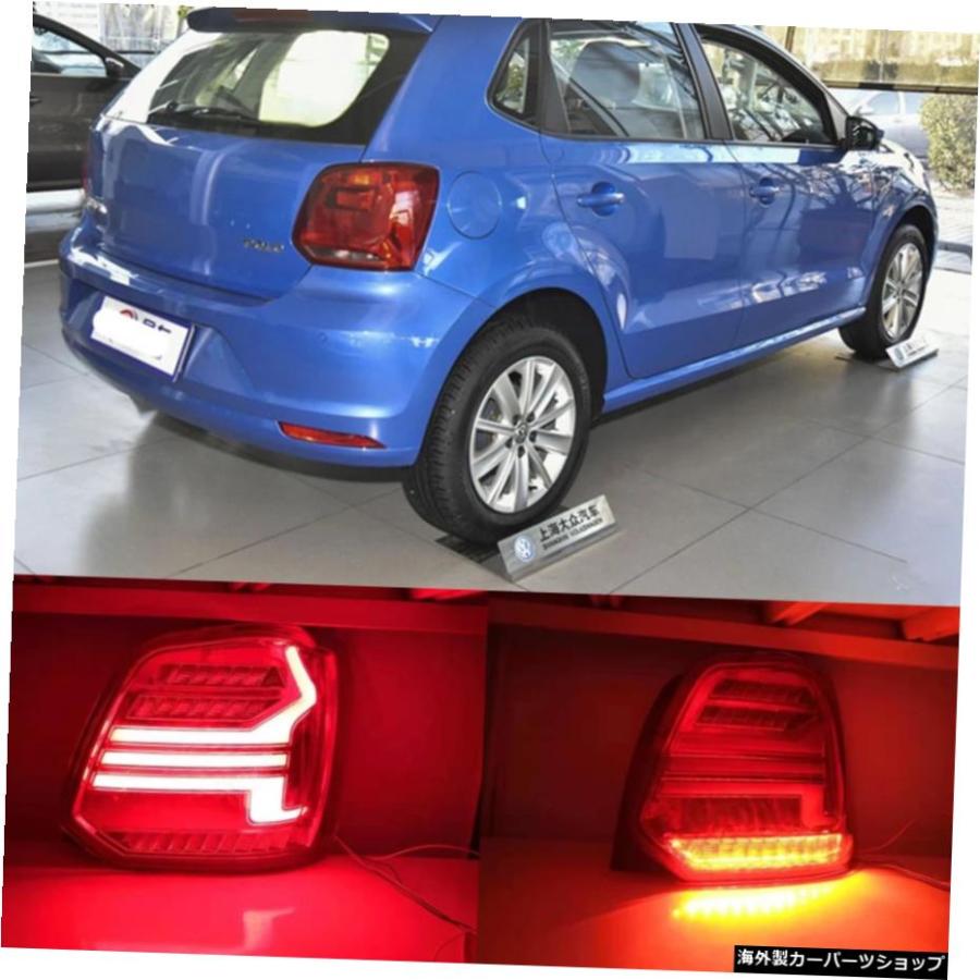 フォルクスワーゲンポロ2016年式テールライト VWフォルクスワーゲンポロ用テールライトアセンブリ2010-2018テール