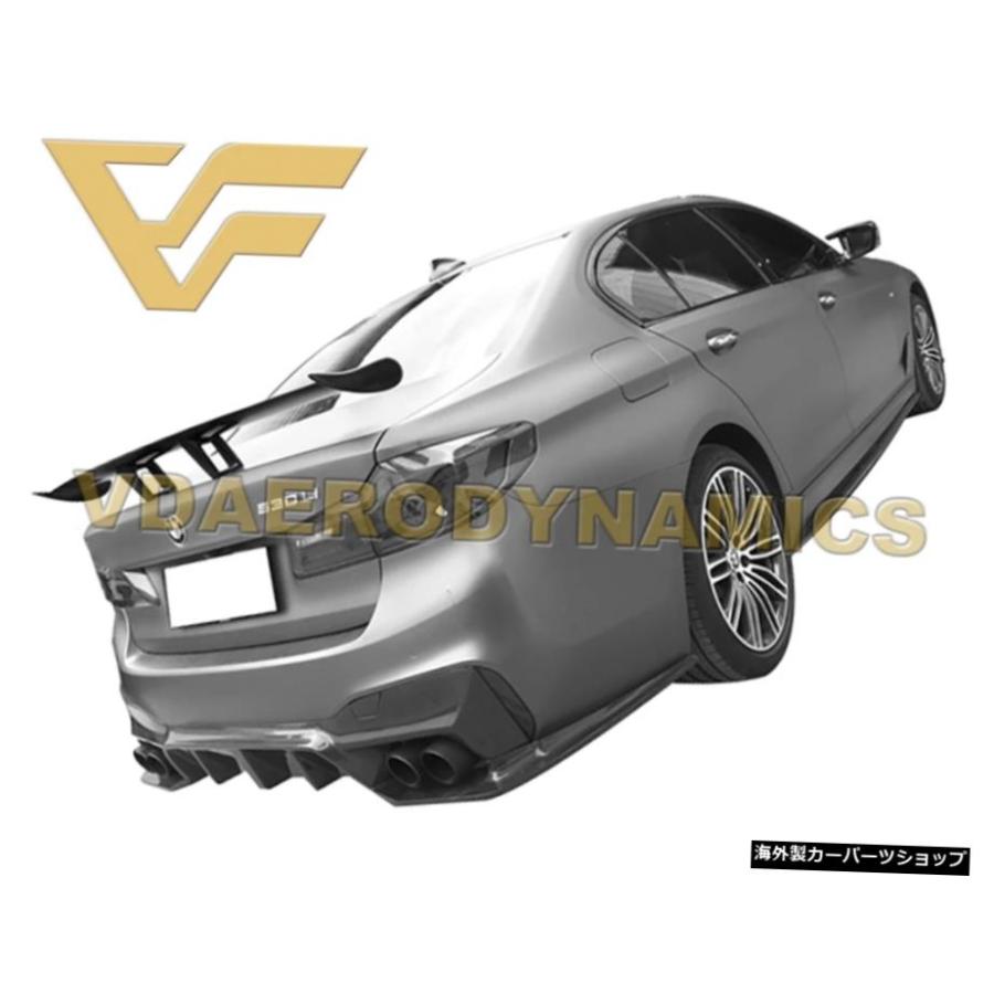 17-20 BMW G30 F90 520d 520i 525d 530d 530i 540d 540i M550i M5 VADカーボンファイバーリアウイングスポイラー Suitable For 17-20 BMW G30 F90 520｜allier-store｜03